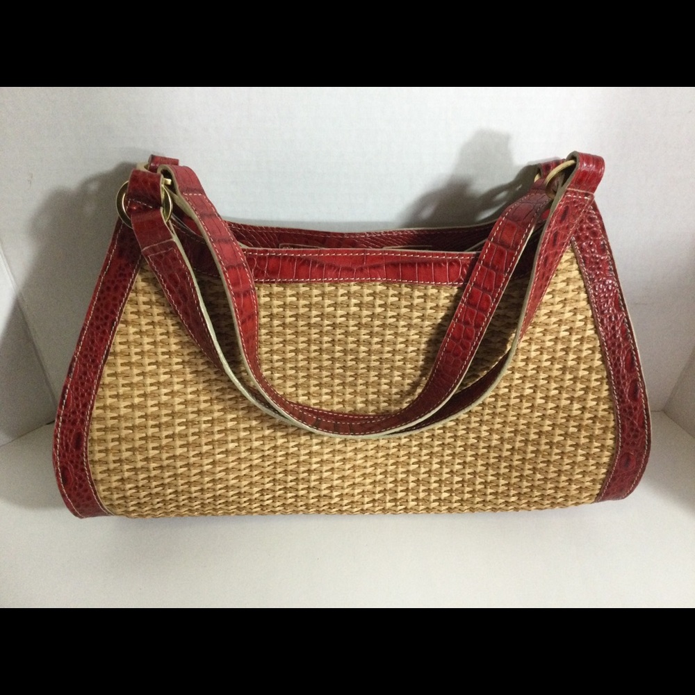 Brahmin Woven Handbag